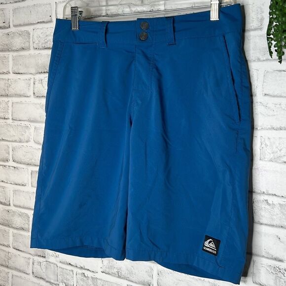 Quiksilver Blue Swim Shorts Beach Swim Trunks Bathing Suit Size 30 - Picture 2 of 4
